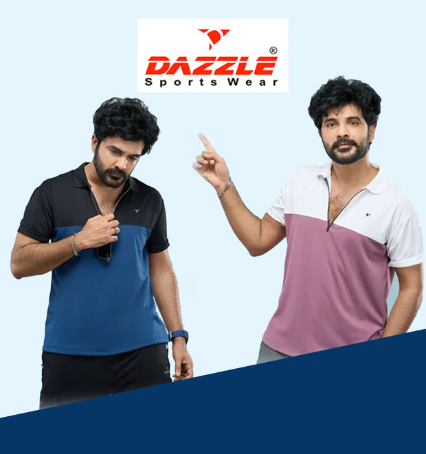 <h2>Sale<br/><span style="text-decoration:underline">Upto 15% off on DAZZLE Sports Wear</span></h2>