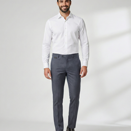 Amazon Lycra Men’s Stretchable Formal Pants | Premium Fabric | Casual & Office Wear | Ankle Fit | DIONARU