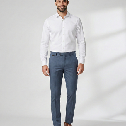 Amazon Lycra Men’s Stretchable Formal Pants | Premium Fabric | Casual & Office Wear | Ankle Fit | DIONARU