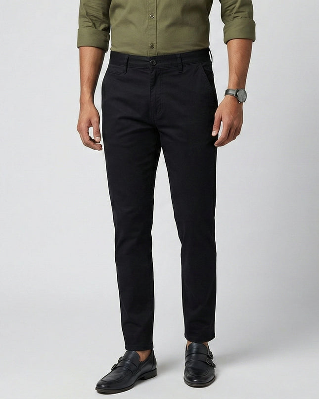 Hide & City Men's Lycra Ankle Fit Pants | Premium  | Casual & Office Wear | DIONARU