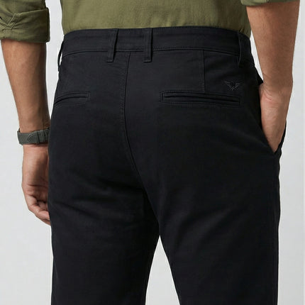 Hide & City Men's Lycra Ankle Fit Pants | Premium  | Casual & Office Wear | DIONARU