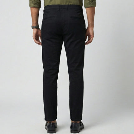 Hide & City Men's Lycra Ankle Fit Pants | Premium  | Casual & Office Wear | DIONARU