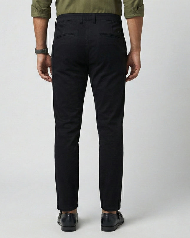 Hide & City Men's Lycra Ankle Fit Pants | Premium  | Casual & Office Wear | DIONARU