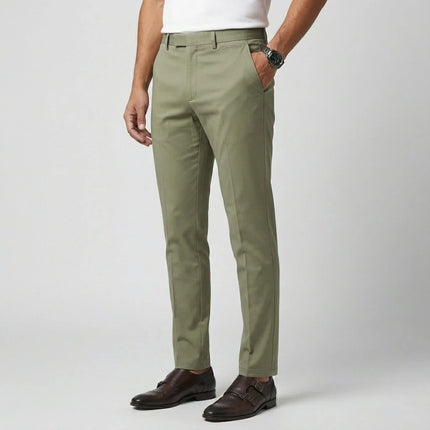 Hide & City Men's Lycra Ankle Fit Pants | Premium  | Casual & Office Wear | DIONARU