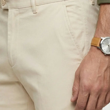 Hide & City Men's Lycra Ankle Fit Pants | Premium  | Casual & Office Wear | DIONARU