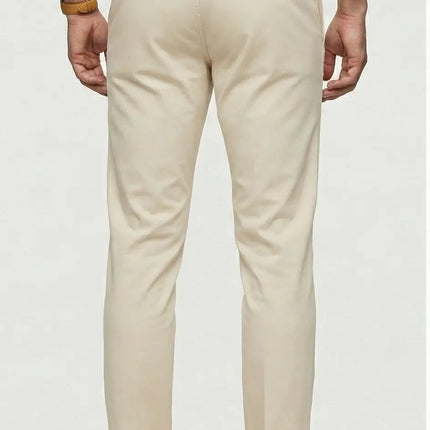 Hide & City Men's Lycra Ankle Fit Pants | Premium  | Casual & Office Wear | DIONARU