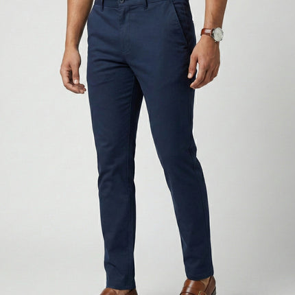 Hide & City Men's Lycra Ankle Fit Pants | Premium  | Casual & Office Wear | DIONARU