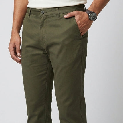 Hide & City Men's Lycra Ankle Fit Pants | Premium  | Casual & Office Wear | DIONARU