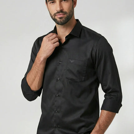 Satin Lycra Formal Shirt's for Men | Smooth Finish | Stretch Comfort | DIONARU