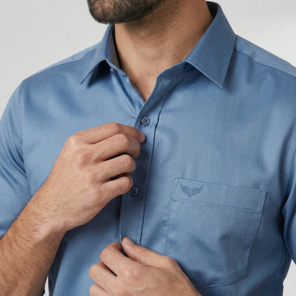 Satin Lycra Formal Shirt's for Men | Smooth Finish | Stretch Comfort | DIONARU