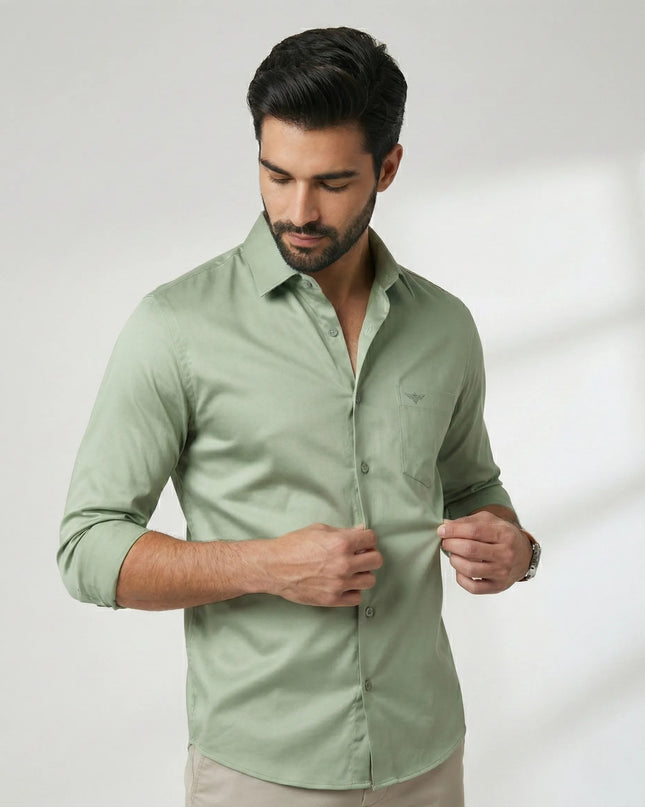 Satin Lycra Formal Shirt's for Men | Smooth Finish | Stretch Comfort | DIONARU