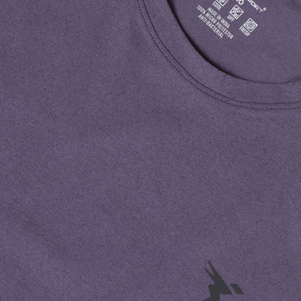 Men’s Solid Slim Fit Crew Neck T-Shirt with COTFLEX Innovation