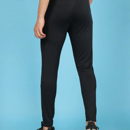 Men’s Solid Slim Fit Trackpants with Advanced TECHNO DRY Fabric