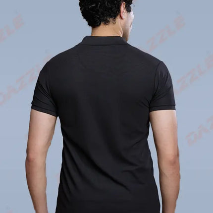 CRAZY MATTY Slim Fit T-Shirt – DAZZLE Sports Wear | Premium Matty Dryfit Polo for Men
