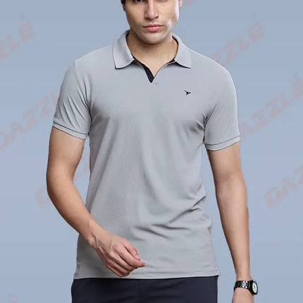 CRAZY MATTY Slim Fit T-Shirt – DAZZLE Sports Wear | Premium Matty Dryfit Polo for Men