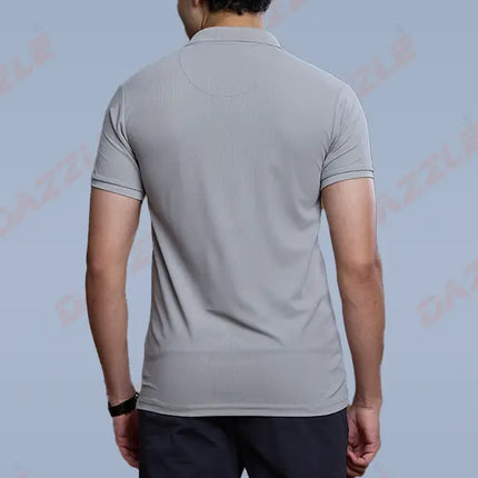 CRAZY MATTY Slim Fit T-Shirt – DAZZLE Sports Wear | Premium Matty Dryfit Polo for Men
