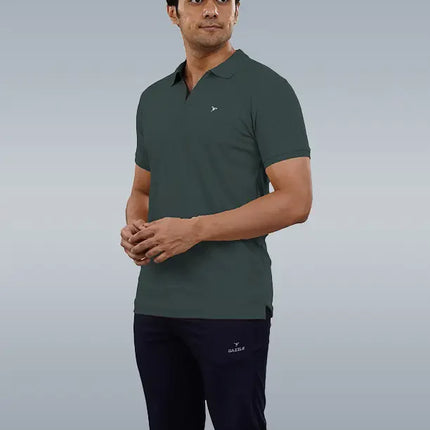 CRAZY MATTY Slim Fit T-Shirt – DAZZLE Sports Wear | Premium Matty Dryfit Polo for Men