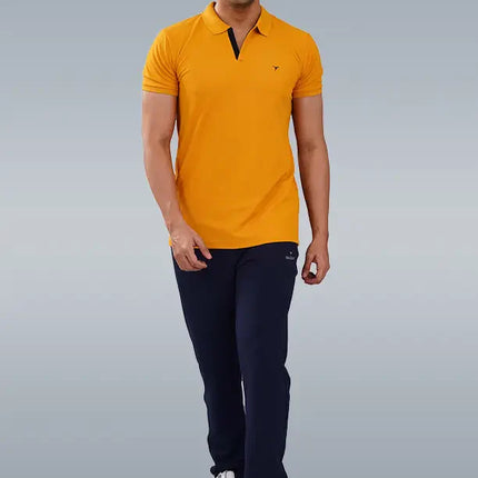 CRAZY MATTY Slim Fit T-Shirt – DAZZLE Sports Wear | Premium Matty Dryfit Polo for Men