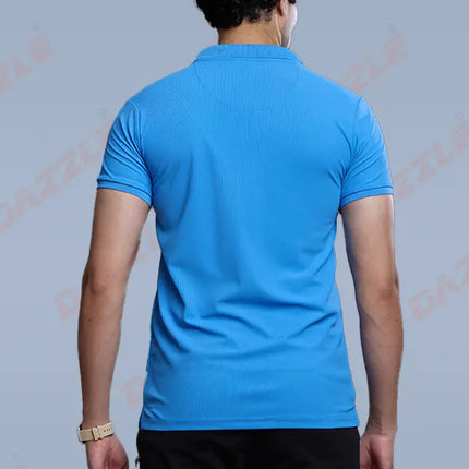 CRAZY MATTY Slim Fit T-Shirt – DAZZLE Sports Wear | Premium Matty Dryfit Polo for Men
