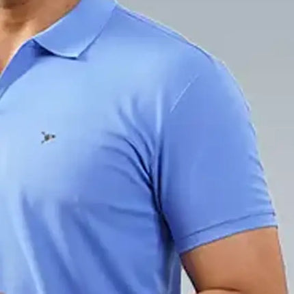 CRAZY MATTY Slim Fit T-Shirt – DAZZLE Sports Wear | Premium Matty Dryfit Polo for Men