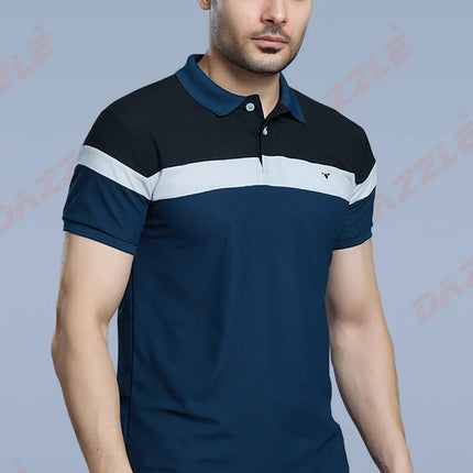 CRAZY MATTY Trendy T-Shirt – Green | DAZZLE Sports Wear | Stylish Slim-Fit Dri-Fit Matty Tee