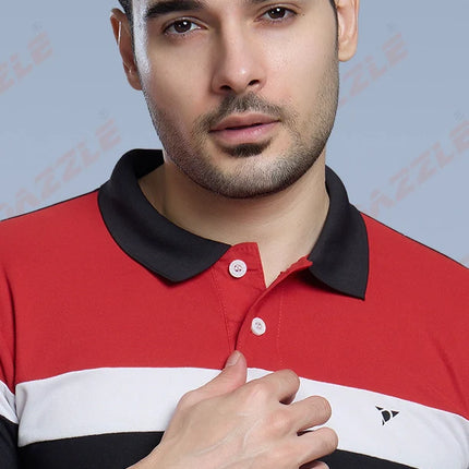 CRAZY MATTY Trendy T-Shirt – Green | DAZZLE Sports Wear | Stylish Slim-Fit Dri-Fit Matty Tee