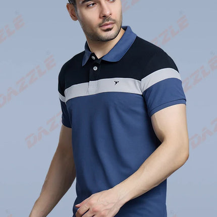 CRAZY MATTY Trendy T-Shirt – Green | DAZZLE Sports Wear | Stylish Slim-Fit Dri-Fit Matty Tee