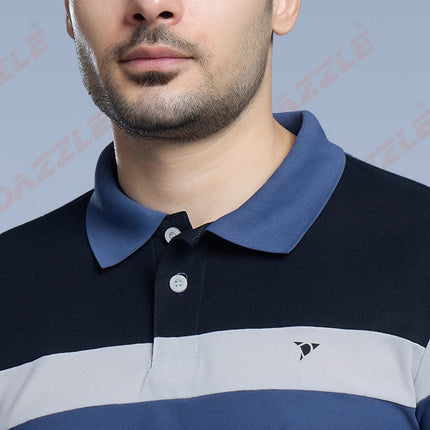 CRAZY MATTY Trendy T-Shirt – Green | DAZZLE Sports Wear | Stylish Slim-Fit Dri-Fit Matty Tee