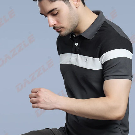 CRAZY MATTY Trendy T-Shirt – Green | DAZZLE Sports Wear | Stylish Slim-Fit Dri-Fit Matty Tee