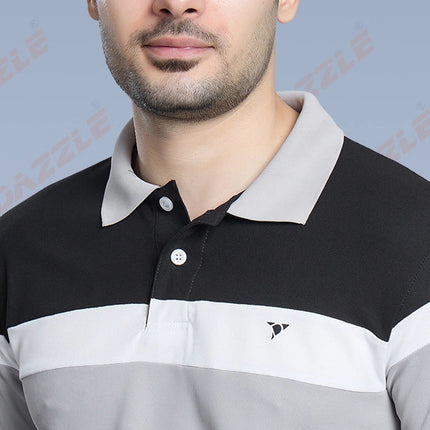 CRAZY MATTY Trendy T-Shirt – Green | DAZZLE Sports Wear | Stylish Slim-Fit Dri-Fit Matty Tee