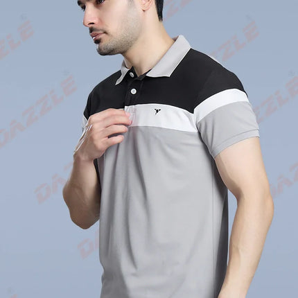 CRAZY MATTY Trendy T-Shirt – Green | DAZZLE Sports Wear | Stylish Slim-Fit Dri-Fit Matty Tee