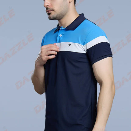 CRAZY MATTY Trendy T-Shirt – Green | DAZZLE Sports Wear | Stylish Slim-Fit Dri-Fit Matty Tee