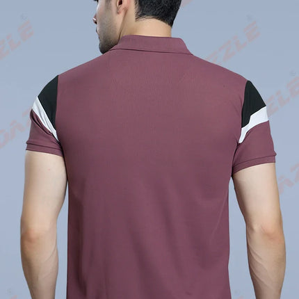 CRAZY MATTY Trendy T-Shirt – Green | DAZZLE Sports Wear | Stylish Slim-Fit Dri-Fit Matty Tee