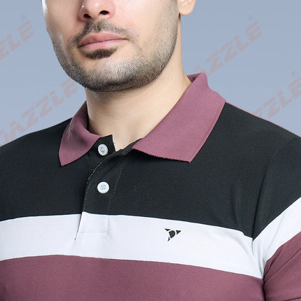 CRAZY MATTY Trendy T-Shirt – Green | DAZZLE Sports Wear | Stylish Slim-Fit Dri-Fit Matty Tee