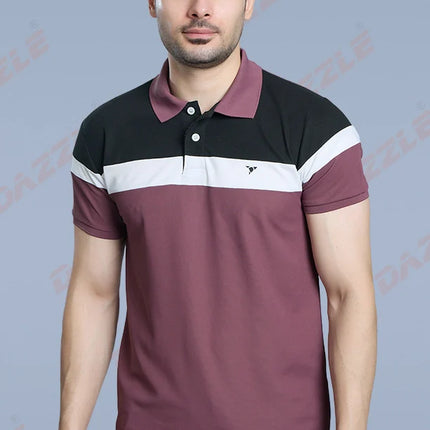 CRAZY MATTY Trendy T-Shirt – Green | DAZZLE Sports Wear | Stylish Slim-Fit Dri-Fit Matty Tee