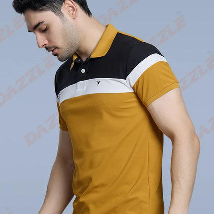 CRAZY MATTY Trendy T-Shirt – Green | DAZZLE Sports Wear | Stylish Slim-Fit Dri-Fit Matty Tee