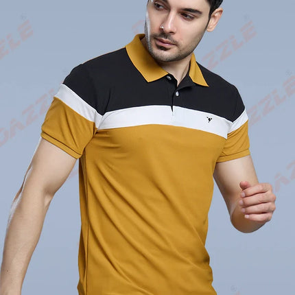 CRAZY MATTY Trendy T-Shirt – Green | DAZZLE Sports Wear | Stylish Slim-Fit Dri-Fit Matty Tee