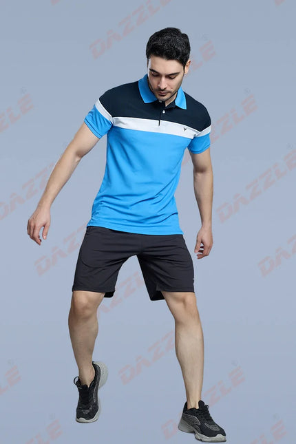 CRAZY MATTY Trendy T-Shirt – Green | DAZZLE Sports Wear | Stylish Slim-Fit Dri-Fit Matty Tee