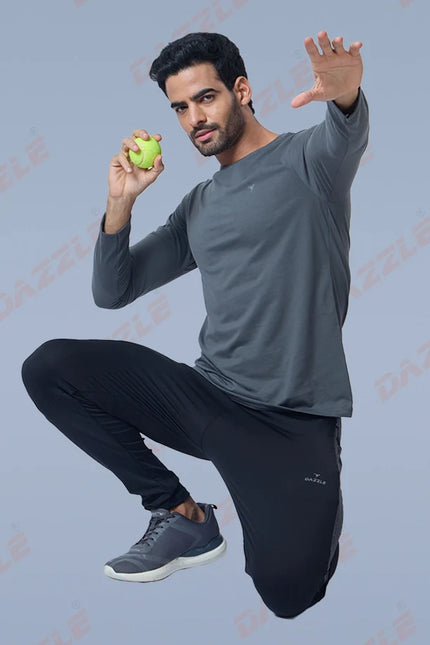 Men’s Round Neck Full Sleeves Cotton T-Shirt – Comfort Fit