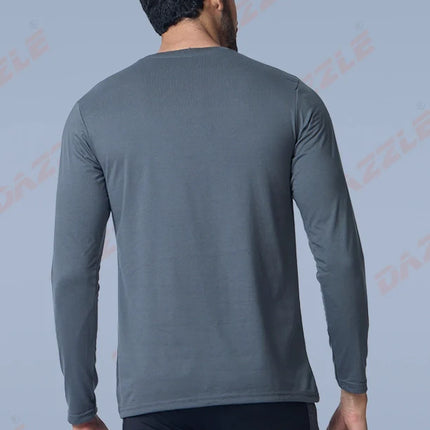 Men’s Round Neck Full Sleeves Cotton T-Shirt – Comfort Fit