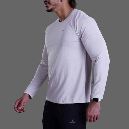 Men’s Round Neck Full Sleeves Cotton T-Shirt – Comfort Fit