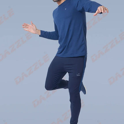 Men’s Round Neck Full Sleeves Cotton T-Shirt – Comfort Fit