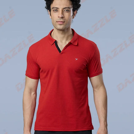 MATTY Slim Fit T-Shirt | DAZZLE Sports Wear | Soft Cotton Matty Fabric