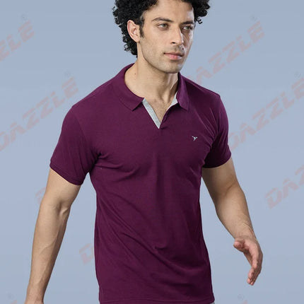 MATTY Slim Fit T-Shirt | DAZZLE Sports Wear | Soft Cotton Matty Fabric