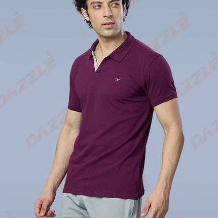 MATTY Slim Fit T-Shirt | DAZZLE Sports Wear | Soft Cotton Matty Fabric