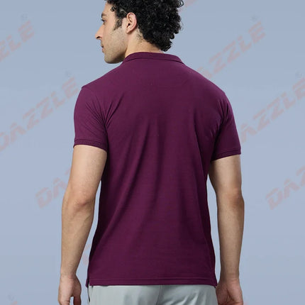 MATTY Slim Fit T-Shirt | DAZZLE Sports Wear | Soft Cotton Matty Fabric