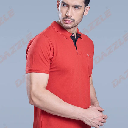MATTY COMFORT T-Shirt – DAZZLE Sports Wear | Soft Cotton Matty Fabric, Comfort Fit Casual Tee for Men