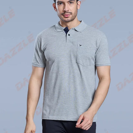 MATTY COMFORT T-Shirt – DAZZLE Sports Wear | Soft Cotton Matty Fabric, Comfort Fit Casual Tee for Men