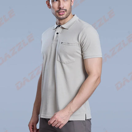 MATTY COMFORT T-Shirt – DAZZLE Sports Wear | Soft Cotton Matty Fabric, Comfort Fit Casual Tee for Men