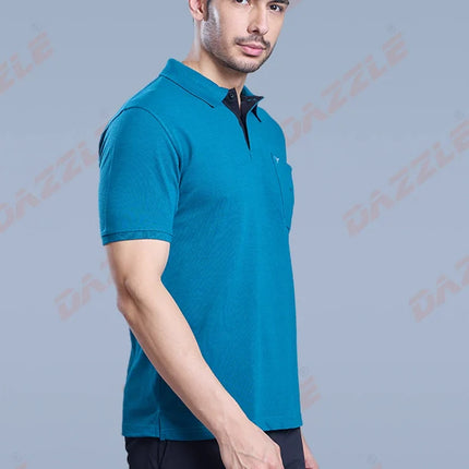 MATTY COMFORT T-Shirt – DAZZLE Sports Wear | Soft Cotton Matty Fabric, Comfort Fit Casual Tee for Men